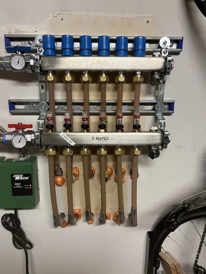 Plumber performing Leak Detection at a residential property in Hometown